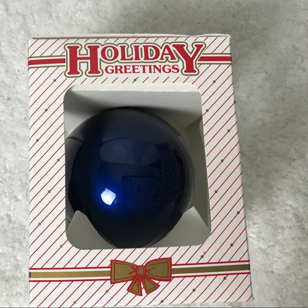 Holiday Greeting‎ 2012 Blue Ornament Military USAF - Picture 3 of 5